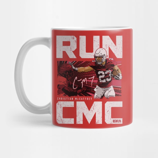 Christian McCaffrey San Francisco Stiff Arm by Chunta_Design